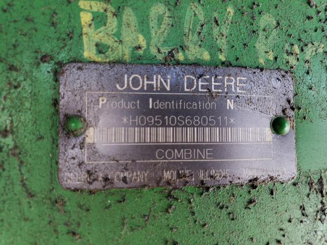 H09510S680511 - 1999 JOHN DEERE COM GREEN photo 10