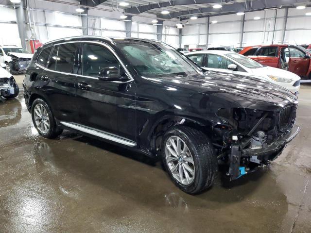 5UXTR9C56KLP88541 - 2019 BMW X3 XDRIVE30I BLACK photo 4