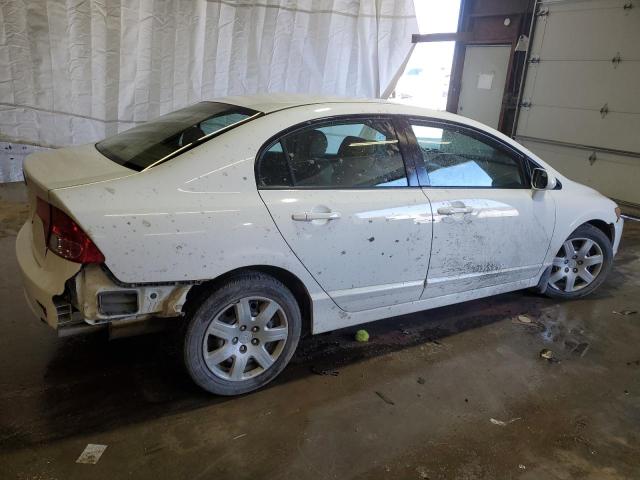 2HGFA16558H306149 - 2008 HONDA CIVIC LX WHITE photo 3