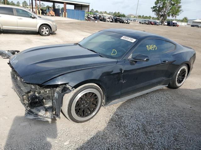 1FA6P8TH5G5257499 - 2016 FORD MUSTANG BLACK photo 1