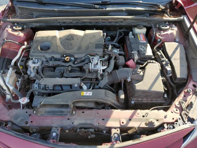 4T1B11HK8JU554670 - 2018 TOYOTA CAMRY L BURGUNDY photo 11