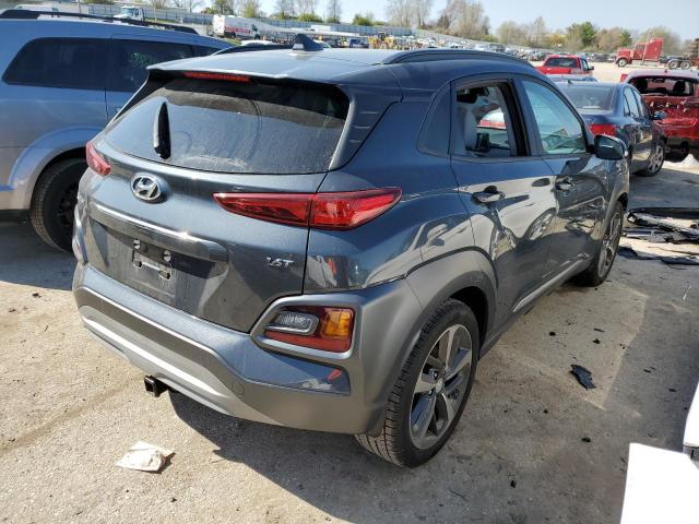 KM8K33A54MU601613 - 2021 HYUNDAI KONA LIMITED GRAY photo 3