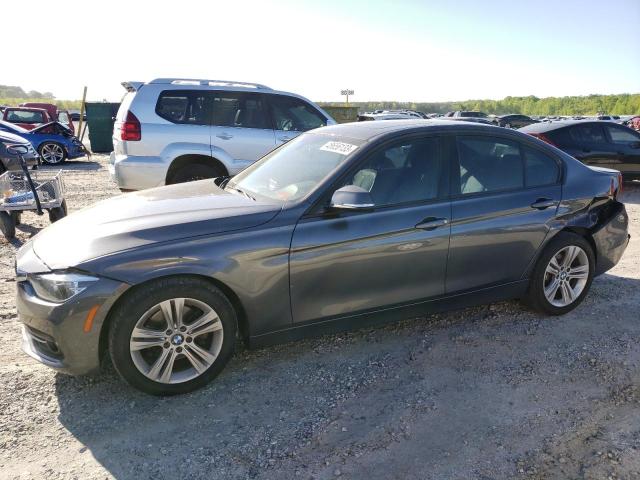 WBA8E9C5XGK648733 - 2016 BMW 328 I SULEV GRAY photo 1