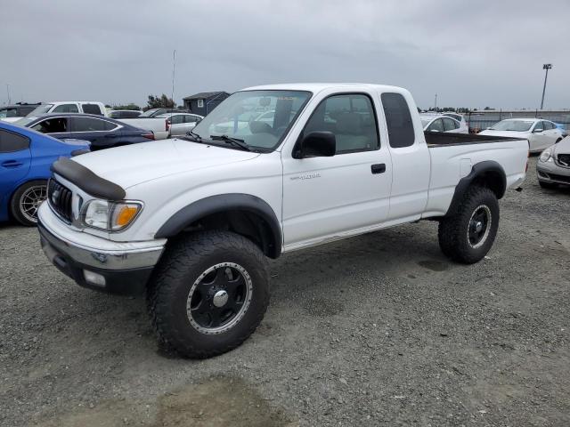 5TEWN72N54Z329148 - 2004 TOYOTA TACOMA XTRACAB WHITE photo 1