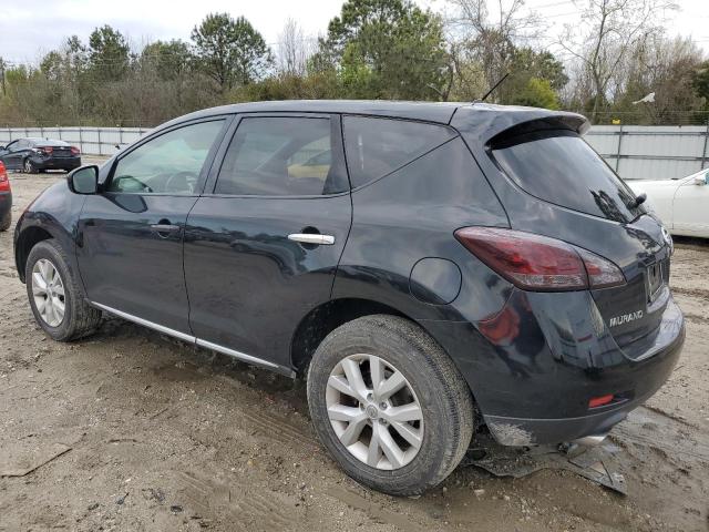 JN8AZ1MW9EW511505 - 2014 NISSAN MURANO S BLACK photo 2