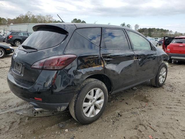 JN8AZ1MW9EW511505 - 2014 NISSAN MURANO S BLACK photo 3