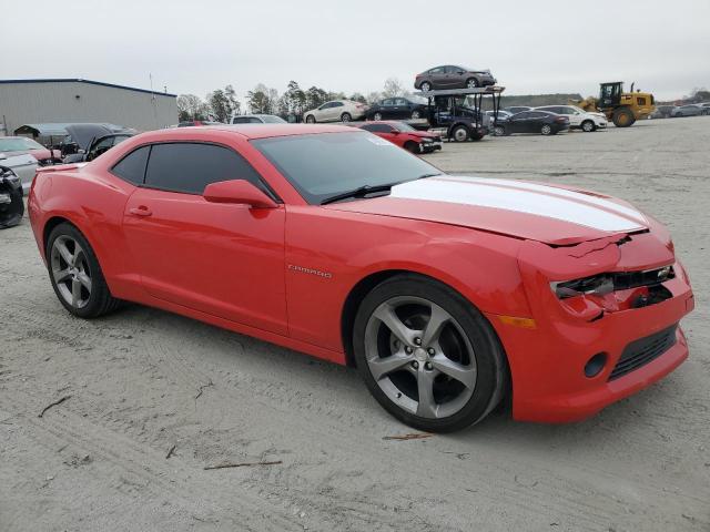 2G1FB1E3XE9169039 - 2014 CHEVROLET CAMARO LT RED photo 4