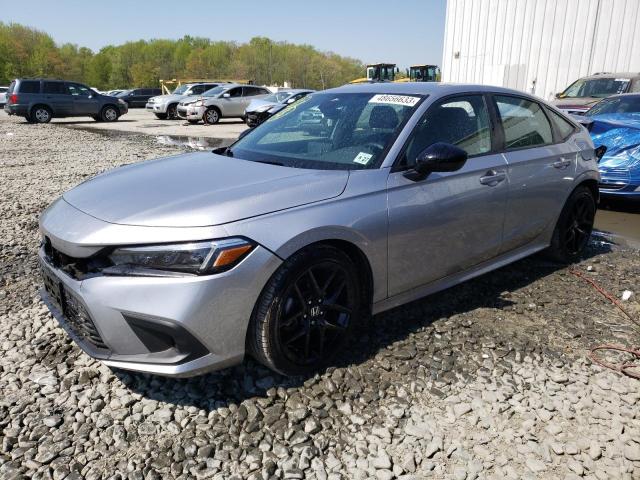 2HGFE2F56NH598772 - 2022 HONDA CIVIC SPORT 银色 照片 1