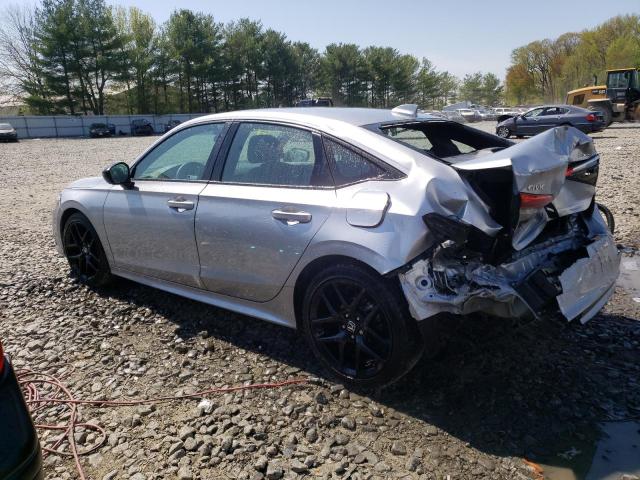 2HGFE2F56NH598772 - 2022 HONDA CIVIC SPORT 银色 照片 2