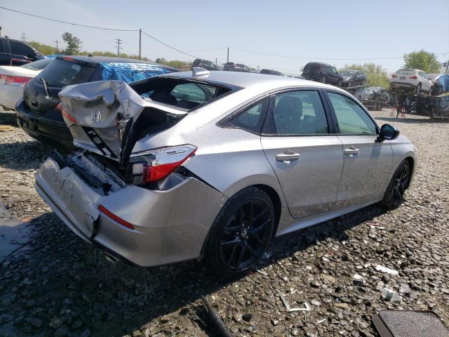 2HGFE2F56NH598772 - 2022 HONDA CIVIC SPORT 银色 照片 3