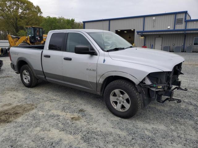 1D3HB18P49S713044 - 2009 DODGE RAM 1500 SILVER photo 4