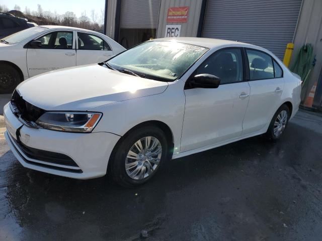 3VW2K7AJ2FM344287 - 2015 VOLKSWAGEN JETTA BASE أبيض صورة 1