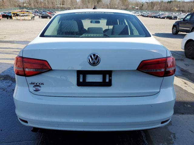 3VW2K7AJ2FM344287 - 2015 VOLKSWAGEN JETTA BASE أبيض صورة 6