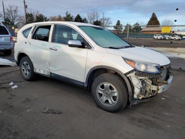 5J6RM4H31DL078822 - 2013 HONDA CR-V LX WHITE photo 4