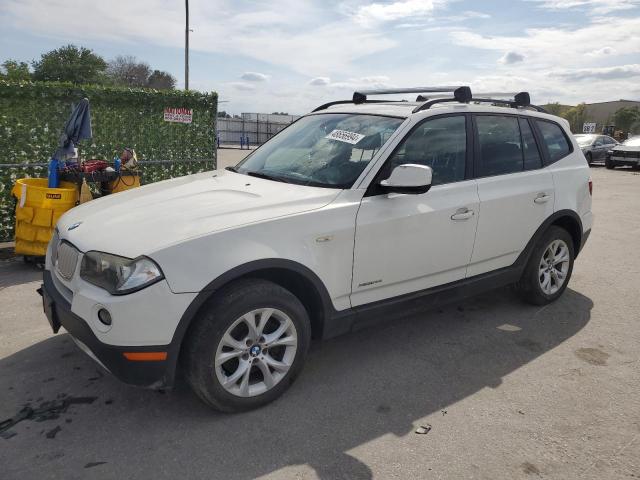 WBXPC9C45AWJ33993 - 2010 BMW X3 XDRIVE30I WHITE photo 1