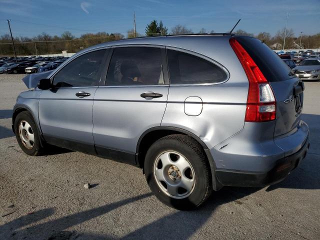 5J6RE48337L003752 - 2007 HONDA CR-V LX BLUE photo 2