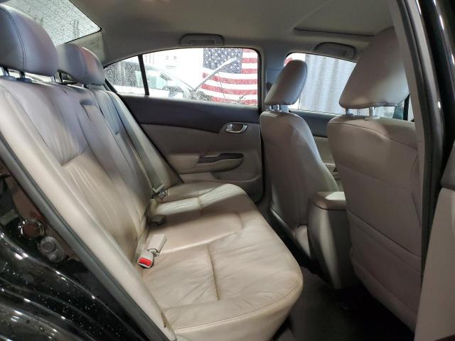 2HGFB2F96CH571287 - 2012 HONDA CIVIC EXL შავი ფოტო 10