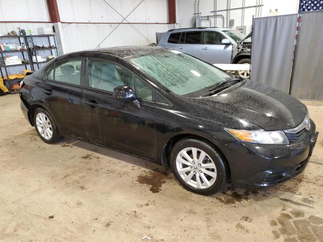 2HGFB2F96CH571287 - 2012 HONDA CIVIC EXL შავი ფოტო 4