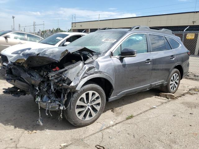 4S4BTADC1N3273444 - 2022 SUBARU OUTBACK PREMIUM GRAY photo 1