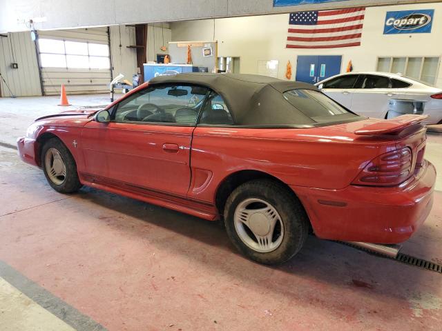 1FALP4448SF223731 - 1995 FORD MUSTANG RED photo 2