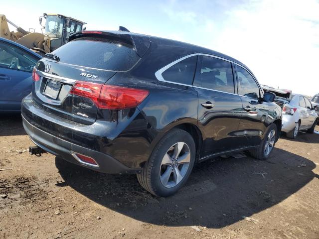 5FRYD4H28EB021917 - 2014 ACURA MDX BLACK photo 3