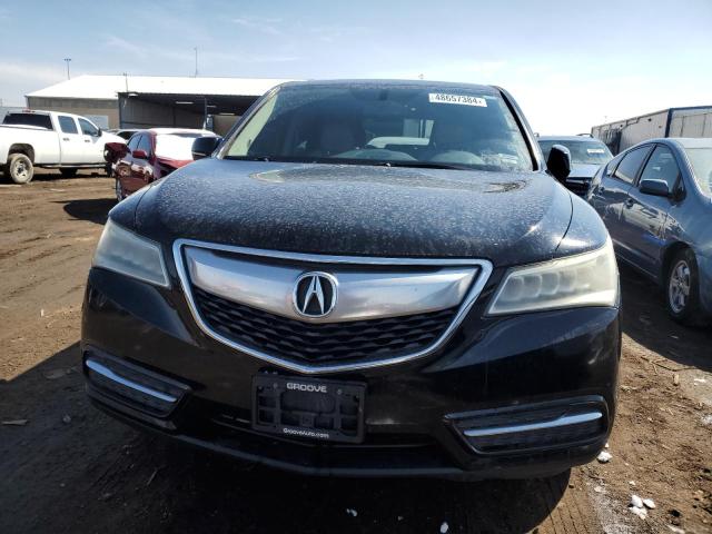 5FRYD4H28EB021917 - 2014 ACURA MDX BLACK photo 5