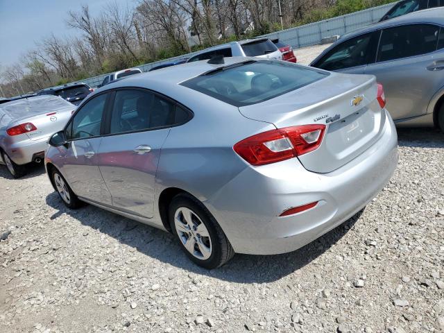 1G1BC5SM2H7113277 - 2017 CHEVROLET CRUZE LS SILVER photo 2