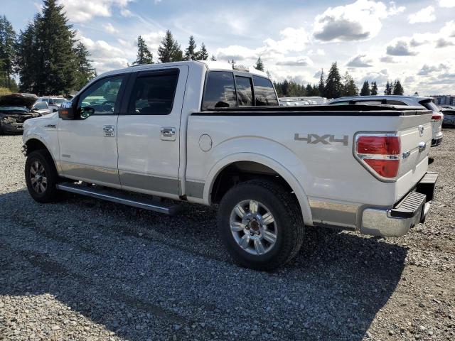 1FTFW1ETXCFA87795 - 2012 FORD F150 SUPERCREW WHITE photo 2