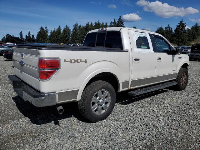 1FTFW1ETXCFA87795 - 2012 FORD F150 SUPERCREW WHITE photo 3