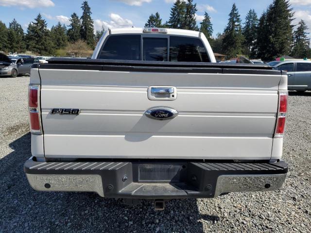 1FTFW1ETXCFA87795 - 2012 FORD F150 SUPERCREW WHITE photo 6