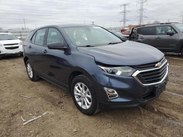 3GNAXHEV8JS528440 - 2018 CHEVROLET EQUINOX LS BLUE photo 4