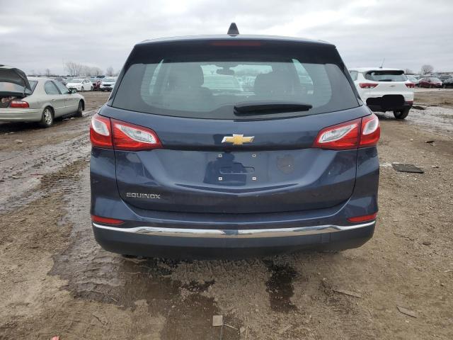 3GNAXHEV8JS528440 - 2018 CHEVROLET EQUINOX LS BLUE photo 6