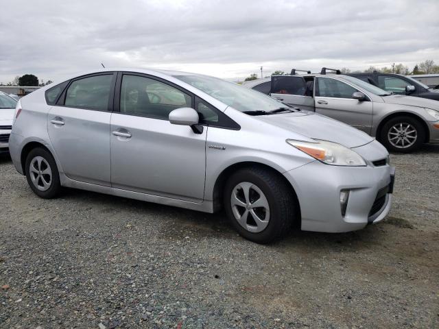 JTDKN3DU3C5433716 - 2012 TOYOTA PRIUS SILVER photo 4