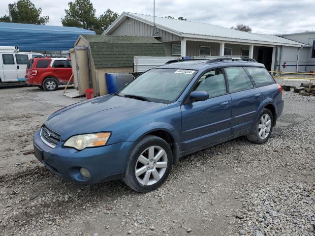 4S4BP62C467324191 - 2006 SUBARU LEGACY OUTBACK 2.5I LIMITED BLUE photo 1