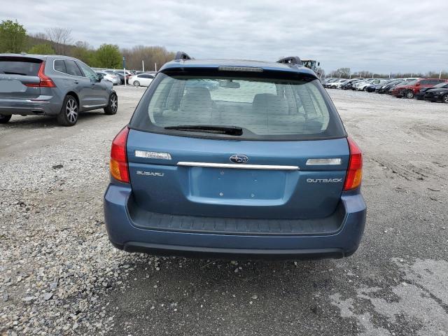 4S4BP62C467324191 - 2006 SUBARU LEGACY OUTBACK 2.5I LIMITED BLUE photo 6