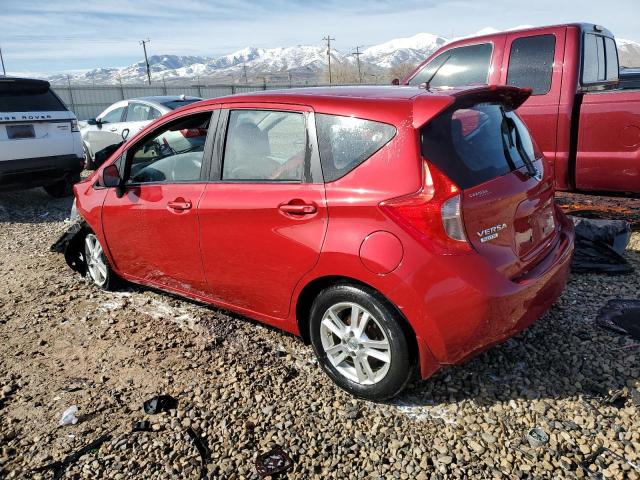 3N1CE2CP7EL371978 - 2014 NISSAN VERSA NOTE S BURGUNDY photo 2