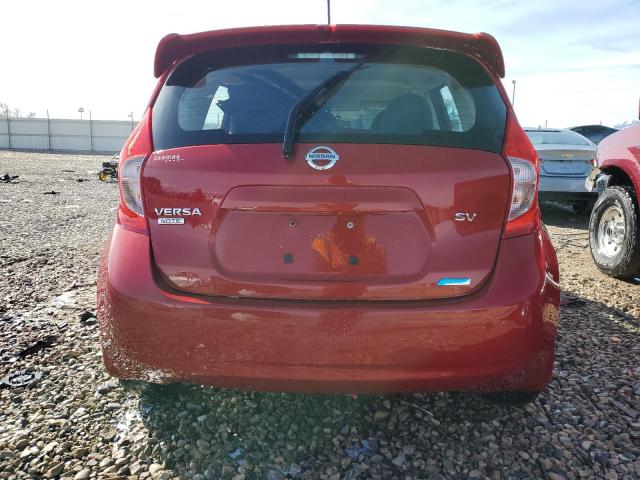 3N1CE2CP7EL371978 - 2014 NISSAN VERSA NOTE S BURGUNDY photo 6