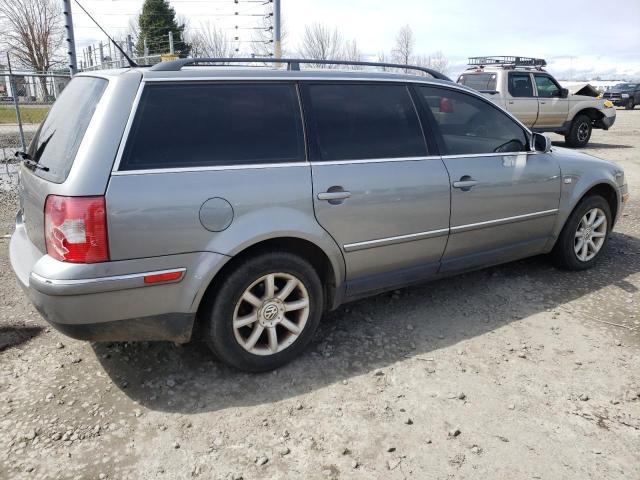 WVWVD63B34E167097 - 2004 VOLKSWAGEN PASSAT GLS SILVER photo 3