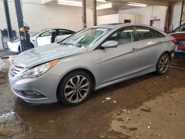 5NPEC4AB0EH817855 - 2014 HYUNDAI SONATA SE GRAY photo 1