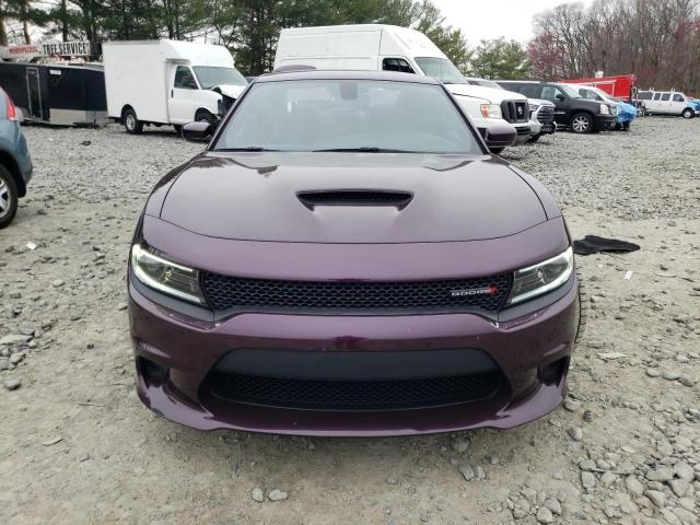 2C3CDXHG1NH183430 - 2022 DODGE CHARGER GT PURPLE photo 5