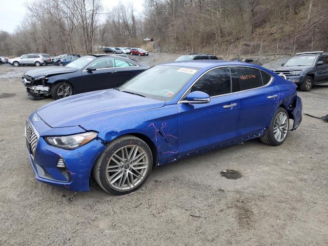 KMTG64LA3LU048647 - 2020 GENESIS G70 BLUE photo 1