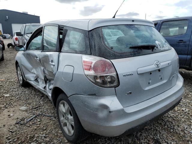 2T1KR32E55C337169 - 2005 TOYOTA COROLLA MA XR SILVER photo 2