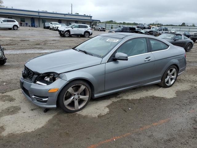 WDDGJ5HB4EG171238 - 2014 MERCEDES-BENZ C 350 GRAY photo 1