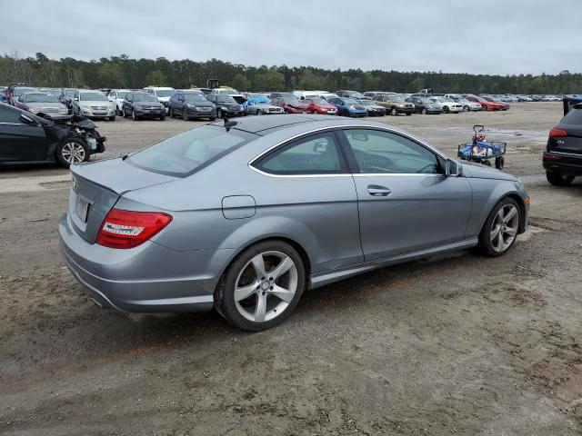 WDDGJ5HB4EG171238 - 2014 MERCEDES-BENZ C 350 GRAY photo 3