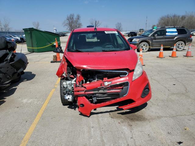 KL8CD6S92DC509147 - 2013 CHEVROLET SPARK 1LT RED photo 5