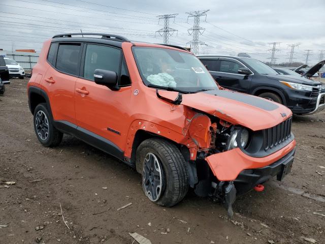 ZACCJBCB5HPG50872 - 2017 JEEP RENEGADE TRAILHAWK ORANGE photo 4