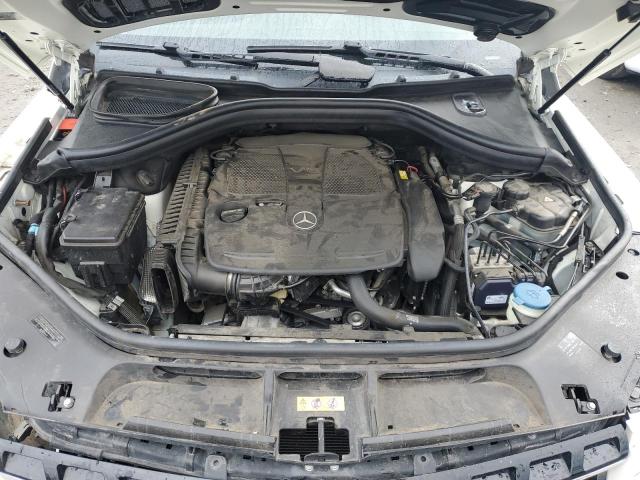 4JGDA5HB3CA077487 - 2012 MERCEDES-BENZ ML 350 4MATIC WHITE photo 11