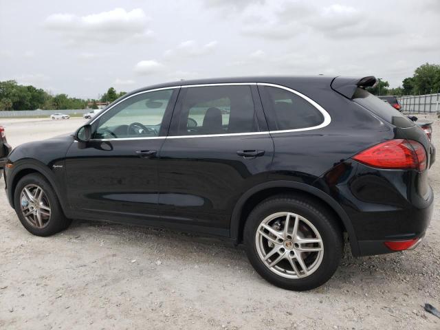 WP1AE2A21CLA93002 - 2012 PORSCHE CAYENNE S HYBRID BLACK photo 2