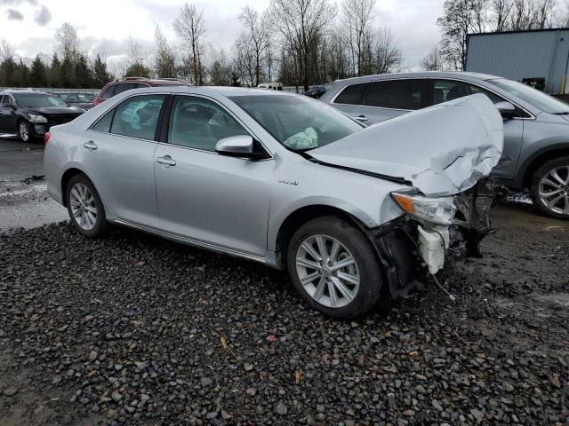 4T1BD1FK1CU059577 - 2012 TOYOTA CAMRY HYBRID SILVER photo 4