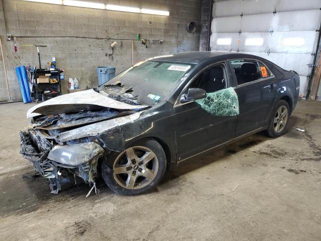 1G1ZH57B09F260518 - 2009 CHEVROLET MALIBU 1LT BLACK photo 1